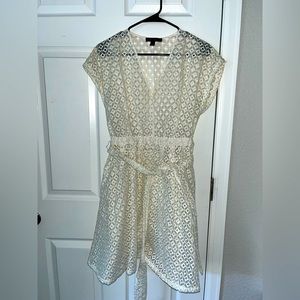 Banana Republic White Eyelet Dress, size 0